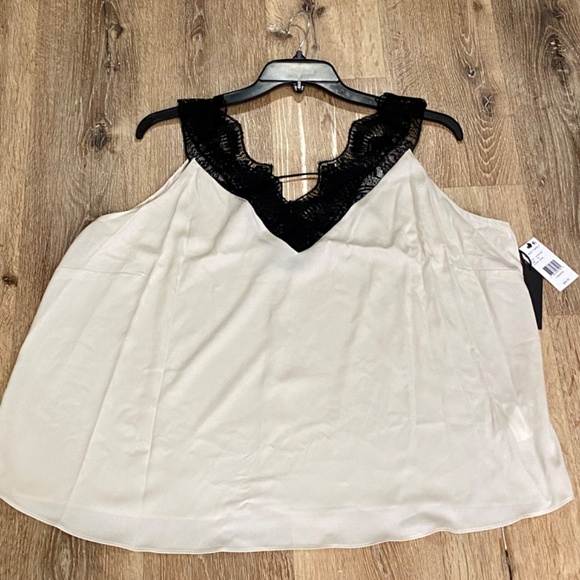 Stunning Ivory Women’s Plus size Lace Trim Satin Cami, brand new condition. - Picture 5 of 11